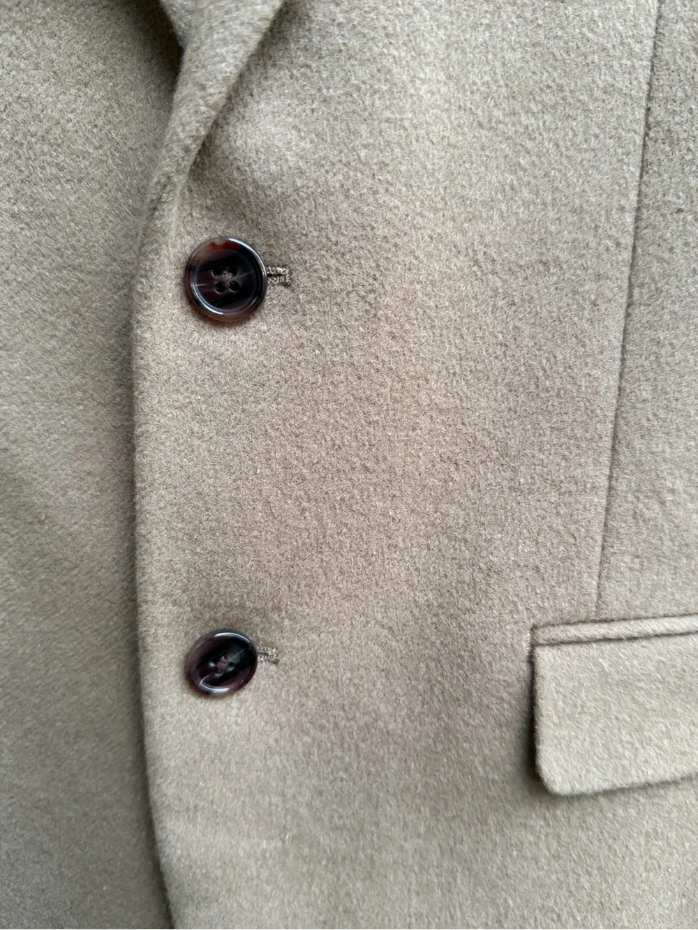 Ralph Lauren Men’s 38R Camel Beige Wool Silk Cashmere Sport Coat Blazer P5